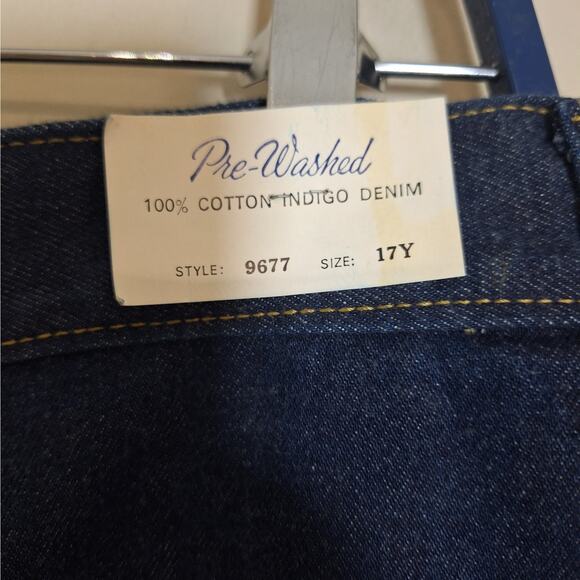 Vintage Deadstock High Waist Mom Jeans Dark Wash Lane Bryant Young Looks - Picture 10 of 14